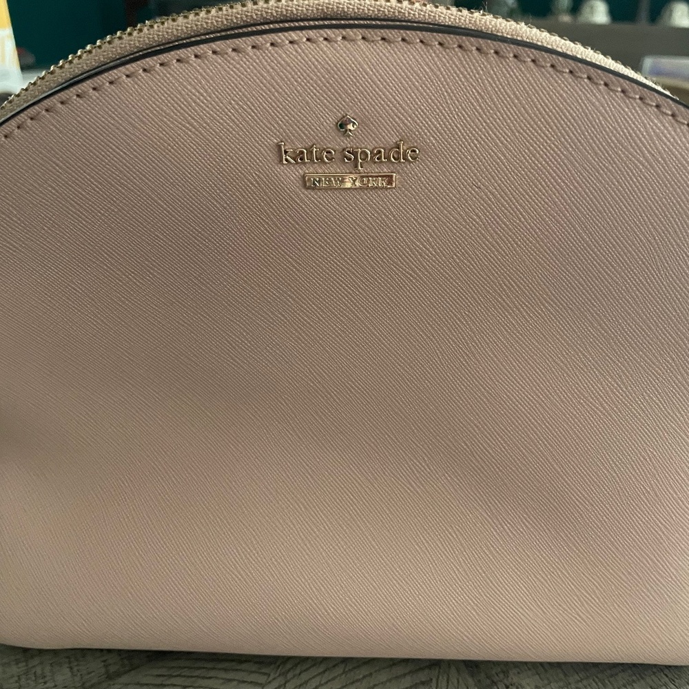 Kate Spade Pink Saffiano Leather Crossbody w/COA